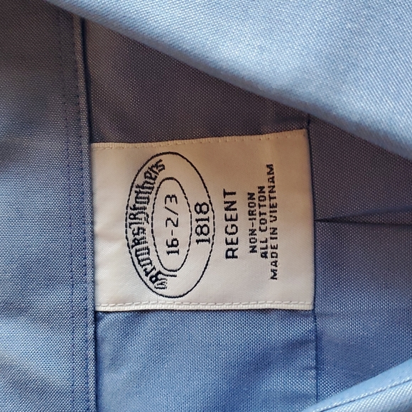 Brooks Brothers non-iron dress shirt Regent fit - Picture 2 of 3
